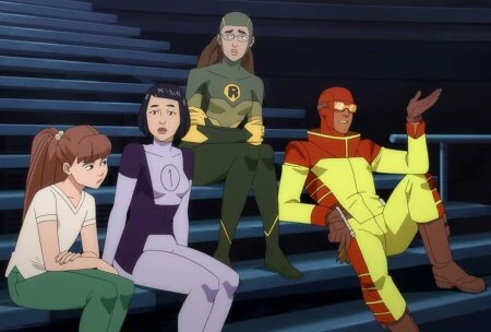 Кадр из мультсериала Неуязвимый