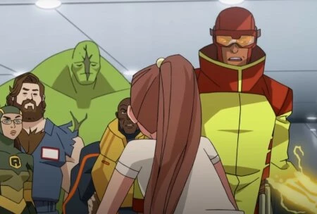 Кадр из мультсериала Неуязвимый