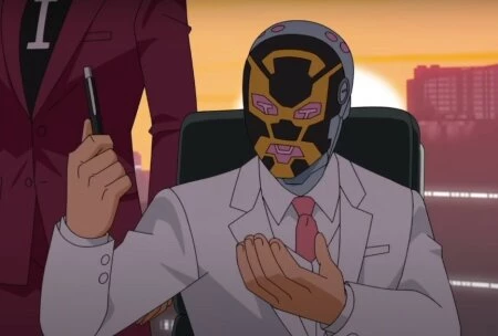 Кадр из мультсериала Неуязвимый