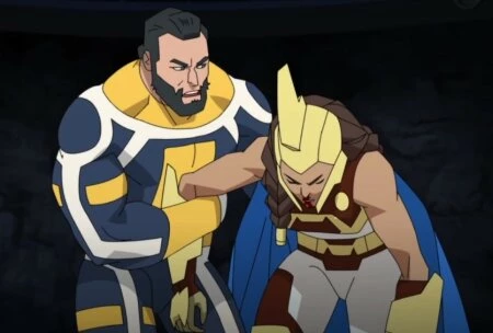 Кадр из мультсериала Неуязвимый