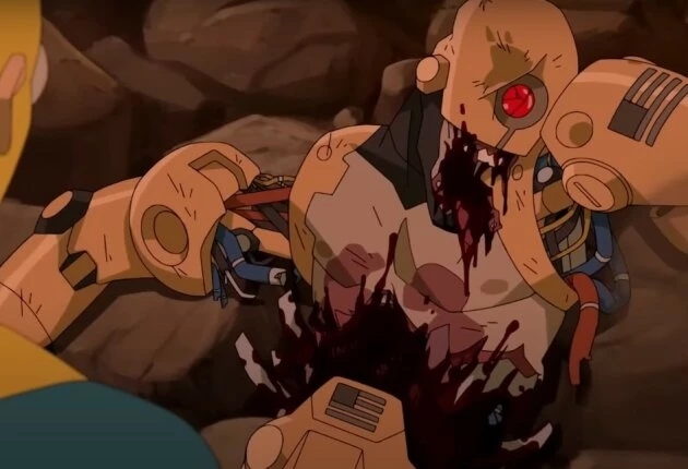 Превью из из мультсериала «Неуязвимый» 3 сезон