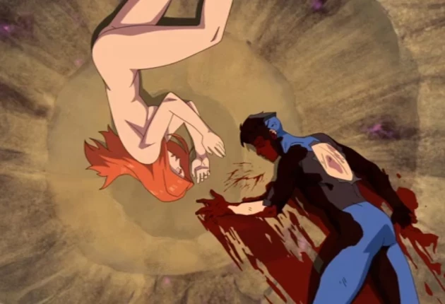 Сцена из мультсериала «Неуязвимый» 3 сезона 8 серии