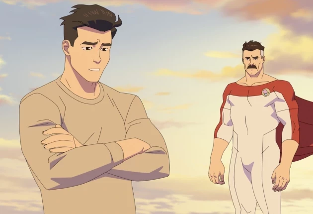 Сцена из мультсериала «Неуязвимый» 4 сезона 5 серии