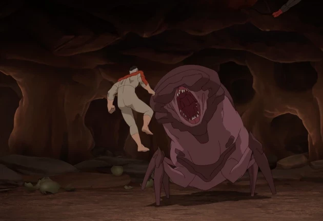 Сцена из мультсериала «Неуязвимый» 4 сезона 6 серии