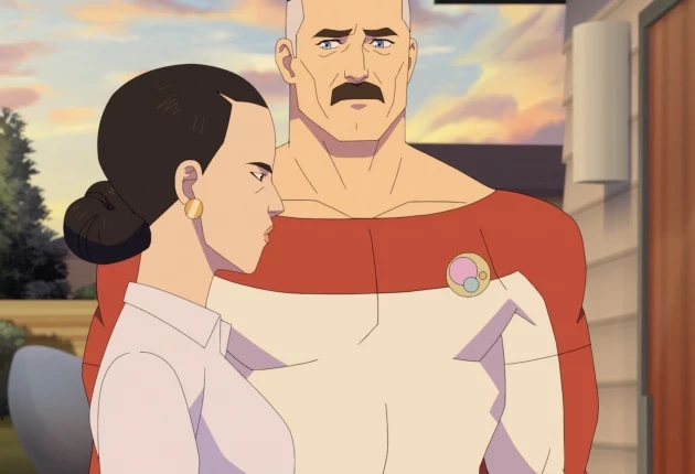 Сцена из мультсериала «Неуязвимый» 4 сезона 8 серии