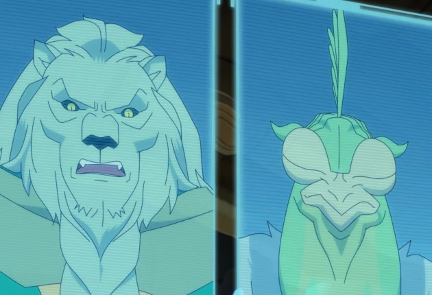 Сцена из мультсериала «Неуязвимый» 4 сезона 8 серии