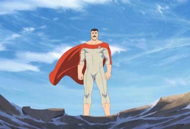 Сцена из мультсериала «Неуязвимый» 4 сезона 8 серии