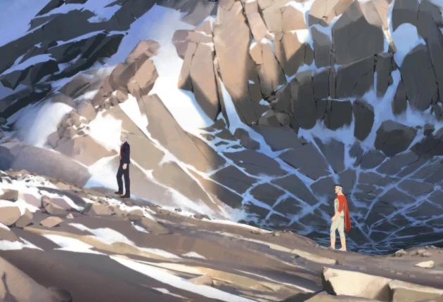 Сцена из мультсериала «Неуязвимый» 4 сезона 8 серии